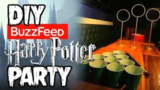 I Tried BUZZFEED's Harry Potter Party (SPOILER ALERT, IT'S AWESOME)