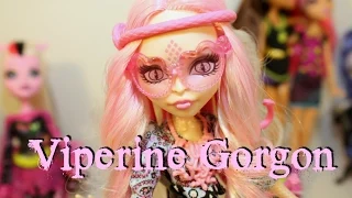 Monster High Frights Camera Action Viperine Gorgon Doll Review