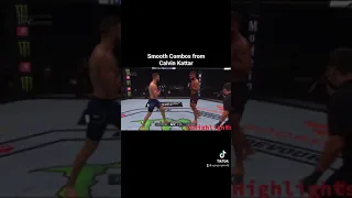 Calvin Kattar Pieces up Jeremy Stephens