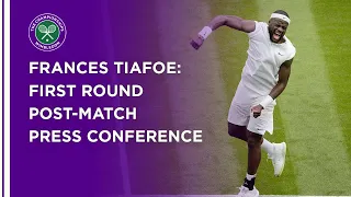 Frances Tiafoe First Round Press Conference | Wimbledon 2021