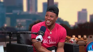 Giants' RB Saquon Barkley on Playing Defense at the Pro Bowl | The Rich Eisen Show | 1/30/19