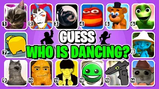 Guess Who Is Dancing | Pedro Pedro Pedo Racoon, Red Larva Oi Oi Oi, Bling Bang Bang Born...! #387