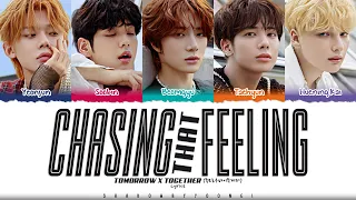 TXT (투모로우바이투게더) 'Chasing That Feeling' Lyrics [Color Coded Han_Rom_Eng] | ShadowByYoongi