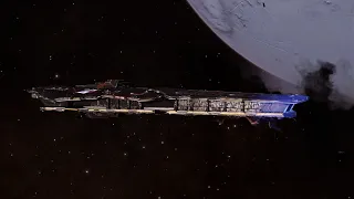 Farragut Class Battlecruiser Jumping