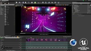 Creating C4D Live Title Sequence in Unreal Engine & Cinema 4D NAB 2020