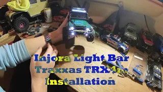 Traxxas TRX4m Light Bar by Injora Installation
