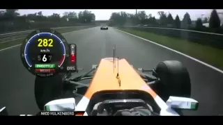 F1 2012  Nico Hulkenberg onboard Start Italian GP 2012