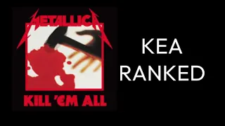 Ranking Every Song On Kill ‘Em All By Metallica