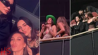 Kendall Jenner, Kylie Jenner & Hailey Bieber Spotted at Harry Styles Love On Tour Concert (Video)