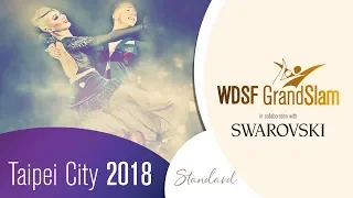 Abel - Galkina, EST | 2018 GS STD Taipei City | R2 Q | DanceSport Total