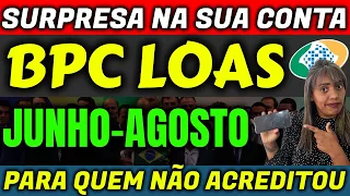 ✔️ BPC LOAS: SURPRESA NOS PAGAMENTOS DE JUNHO, JULHO E AGOSTO DE 2023. Confira tudo