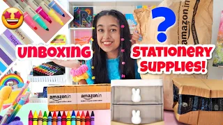 Unboxing Stationery Supplies!!!🎀🤩✨️ *USEFUL*😱 | Riya's Amazing World