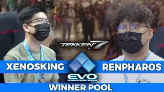 TEKKEN 7 EVO 2022   XENOSKING Law Vs RENPHAROS Heihachi