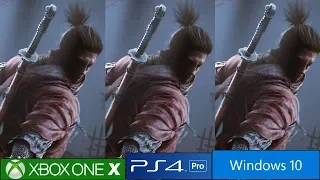 Sekiro: Shadows Die Twice - PS4 Pro vs Xbox One X vs PC, Frame Rate Test, Engine Analysis!