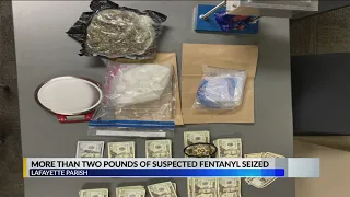 More than two pounds of suspected fentanyl seized