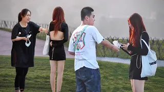 Girl in Backless Dress Is Verbally Abused on Street | Social Experiment