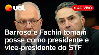 🔴 Luís Roberto Barroso toma posse como presidente do STF; acompanhe a cerimônia ao vivo