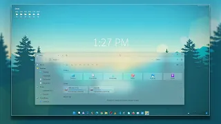 How To Make Windows 11 Look Cool Without Theme Pack or Rainmeter!