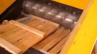 plastic and wood shredder