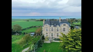 Late 18th C Chateau in Brittany with sweeping sea views