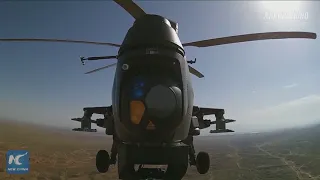 Live-fire drills! Chinese combat helicopters hone skills