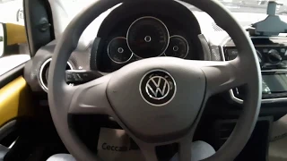 VW UP PRESENTAZIONE INTERNO VETTURA