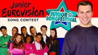 LET’S REACT TO THE JUNIOR SONGFESTIVAL 2023 HOPEFULS | THE NETHERLANDS JESC 2023