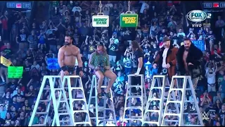 Confrontacion entre Riddle, Rollins, Drew, Omos, Sheamus & Sami - WWE SmackDown Español: 01/07/2022