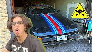 I CAN'T BELIEVE WE INHALED THIS! - 1983 Porsche 944 Restoration (Part 1)