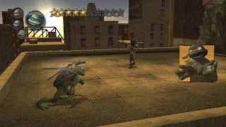 TMNT 2007 Прохождение на русском Level 7.Черепашки ниндзя 2007