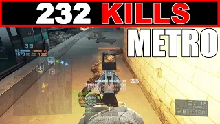 232 Kills METRO - Battlefield 4