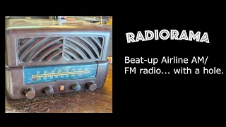 My Radio's Gotta Hole in it! Airline AM/FM Radio overhaul