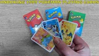 Original 1999 Mini Pokemon Playing Cards