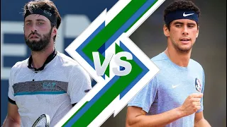 Nikoloz Basilashvili vs Aziz Dougaz | NAPLES 2024