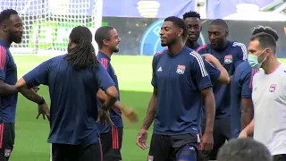 Lyon Train For Last Ever Coupe de la Ligue Final Versus PSG