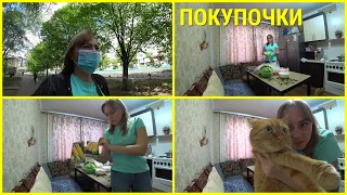 ПОКУПОЧКИ, УЖАС я без маски! Открыли рынок, ОТДАМ кошку)