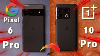 OnePlus 10 Pro VS Pixel 6 Pro | Speed & Performance Test