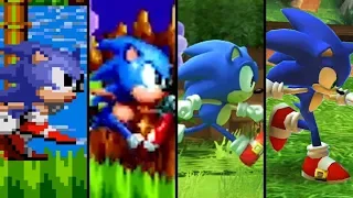Evolution of Sonic the Hedgehog (1991 - 2018)