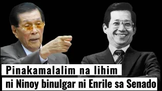 Nakupo lihim ni Ninoy binulgar ni Enrile sa Senado?
