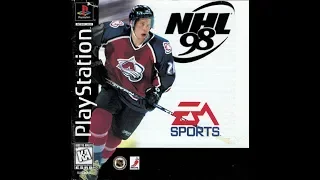 NHL 98 (PlayStation) - Philadelphia Flyers vs. Detroit Red Wings