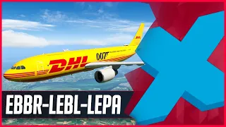 X-Plane 11 LIVE | *NEW* Aerosoft Barcelona (LEBL) | iniSimulation A300 1.0.4