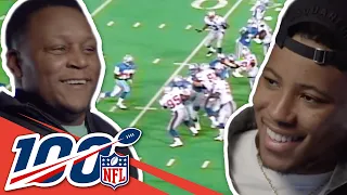 Barry Sanders and Saquon Barkley Share Some of Their Favorite Plays | NFL 100 Generations