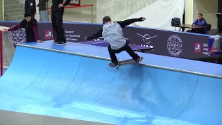 Дима Двойнишников - квалификация WORLD CUP SKATEBOARDING MOSCOW 2017