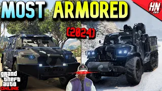 Top 10 Most Armored Vehicles In GTA Online (2024)