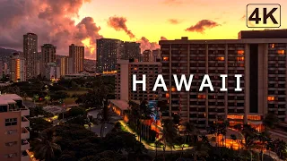 Honolulu, Oahu, Kailua Hawaii usa 2023 in 4K Ultra HD - Drone and Time Lapse Video | Hawaii, USA