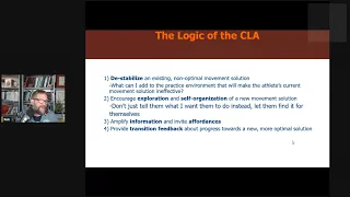Constraints-Led Approach (CLA) 2024