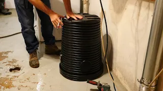 Sump Pump Basin Install Long Version Part 1