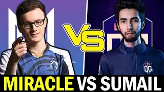 MIRACLE vs SUMAIL — NIGMA Carry vs NEW OG Carry Dota2