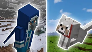 ICEOLOGER VS WOLF | MINECRAFT DUNGEONS