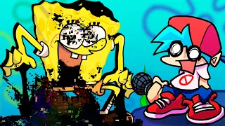 Новая Версия Зараженный Губка Боб во Friday Night Funkin Хоррор Мод Vs. Corrupted Spongebob #3